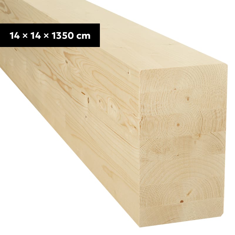 BSH lucfenyo ragasztott gerenda 14x14x1350 cm